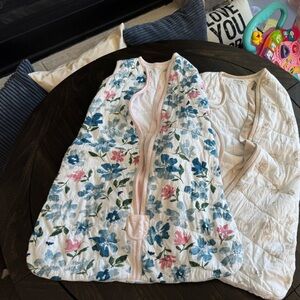 Burts Bees Sleep sack lot of 3  size Medium